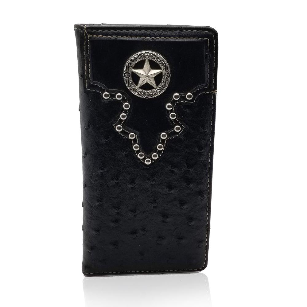 Men-Western-Wallet-In-Black-Leather