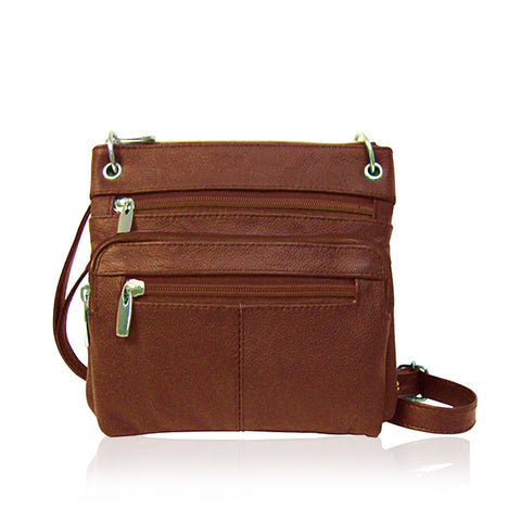 Dual Pocket Crossbody Bag For Women's