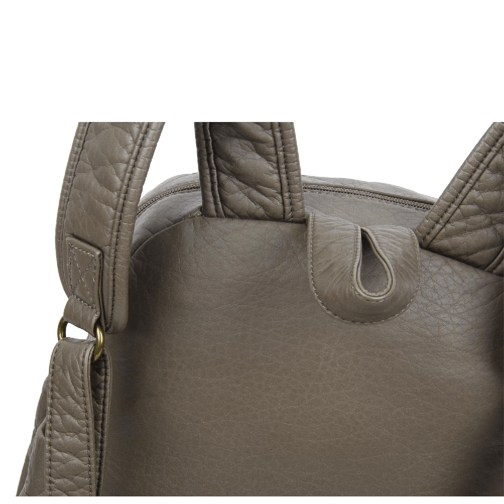 Travel Backpack In Dark Grey - S'roushaa